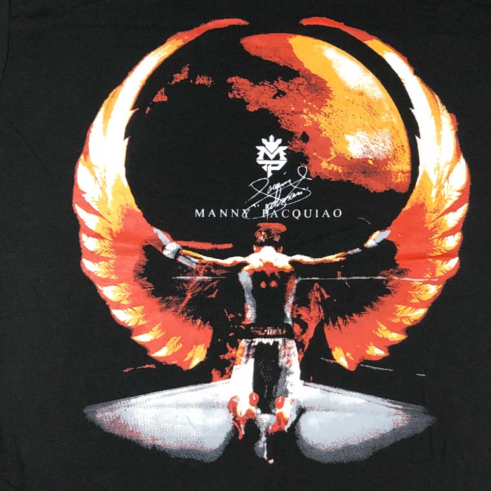 Manny Pacqiauo Shirt Size L(read description)